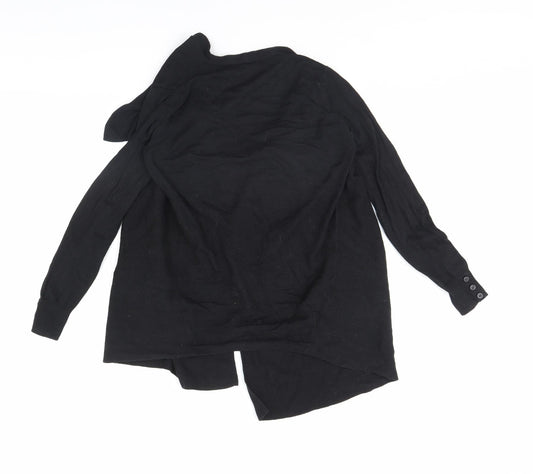 George Womens Black Cardigan Jumper Size 8