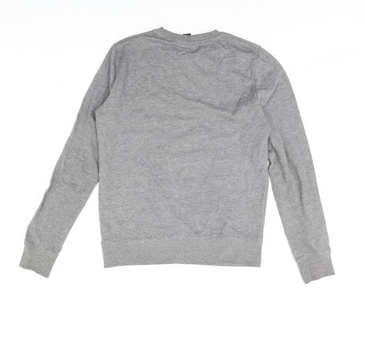 H&M Mens Grey Pullover Jumper Size S