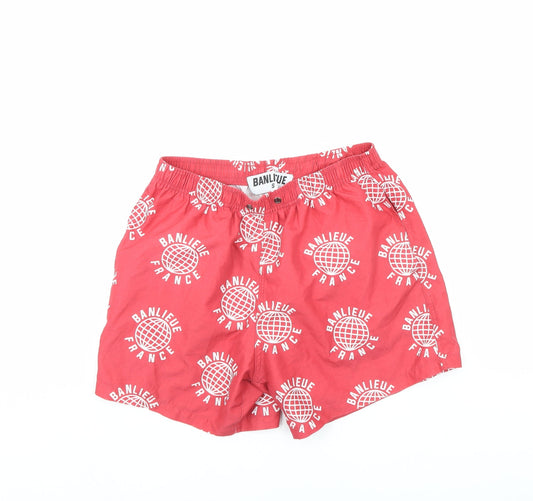 Mens UK Size S Banlieue Regular Fit Bermuda Shorts