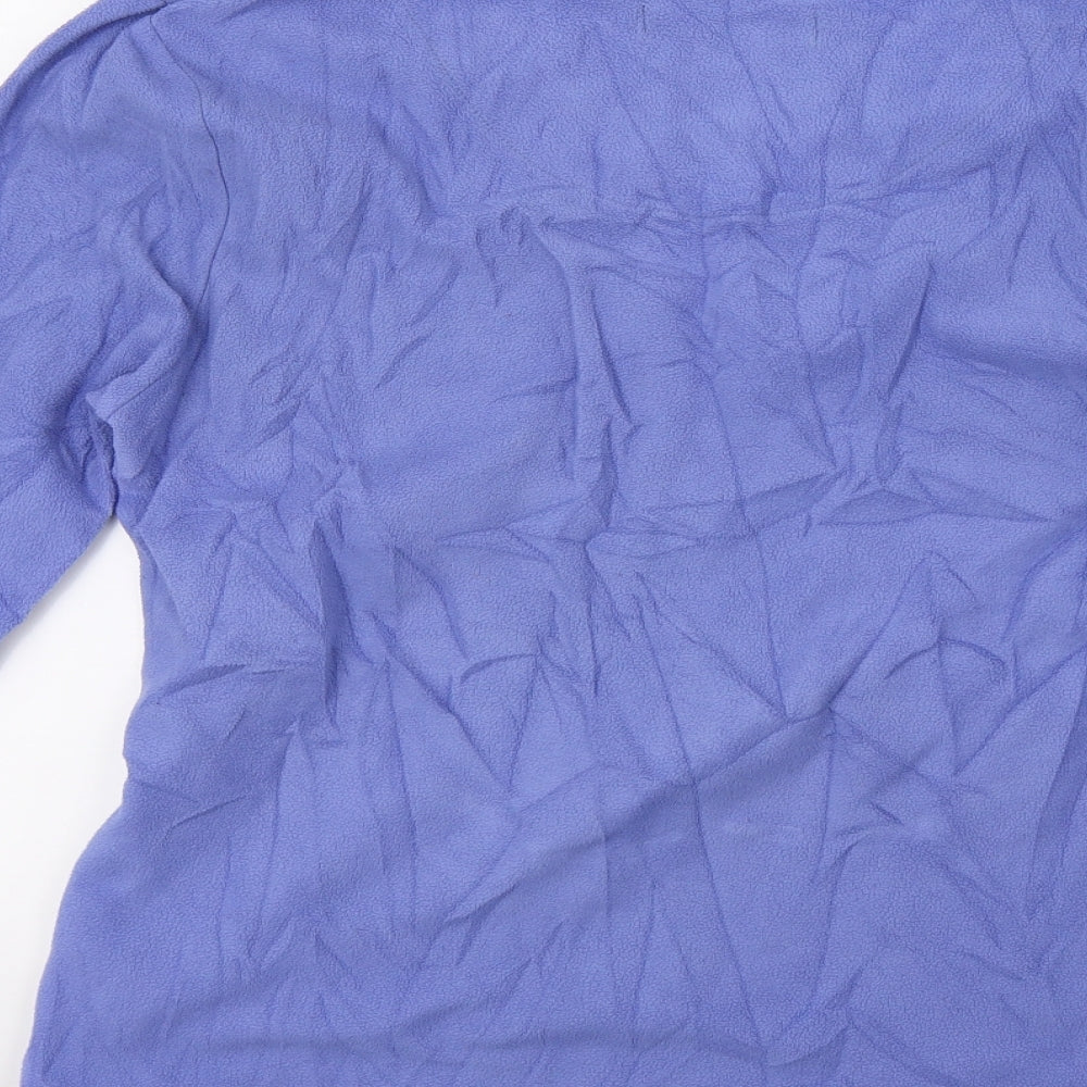 Womens UK Size M Preworn Blue Pullover Jumper