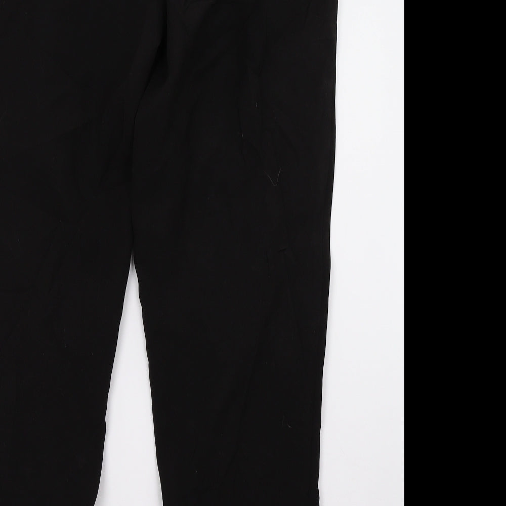 Newlook Womens Black Trousers Size 10 L28 in