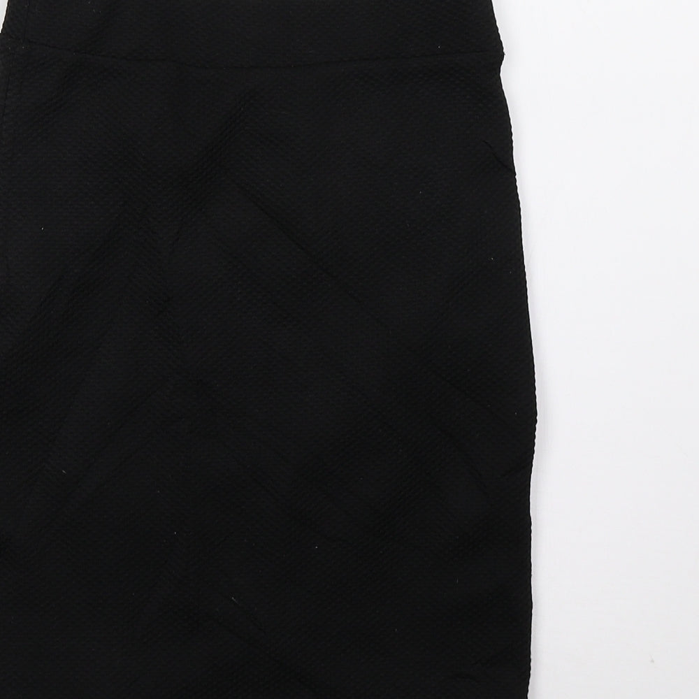 H&M Womens Black A-Line Skirt Size XS