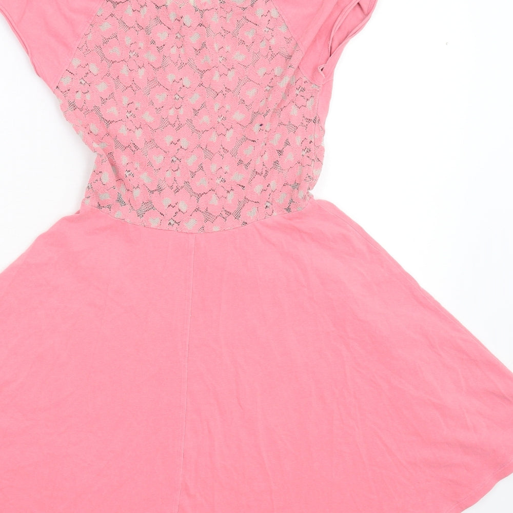 Hollister Womens Pink Fit & Flare