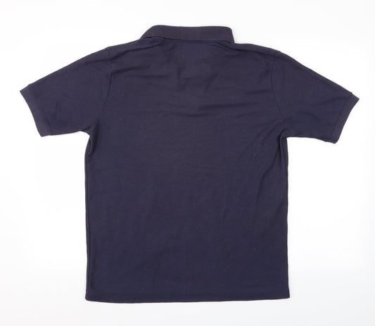 BHS Mens Blue Polo Size 38