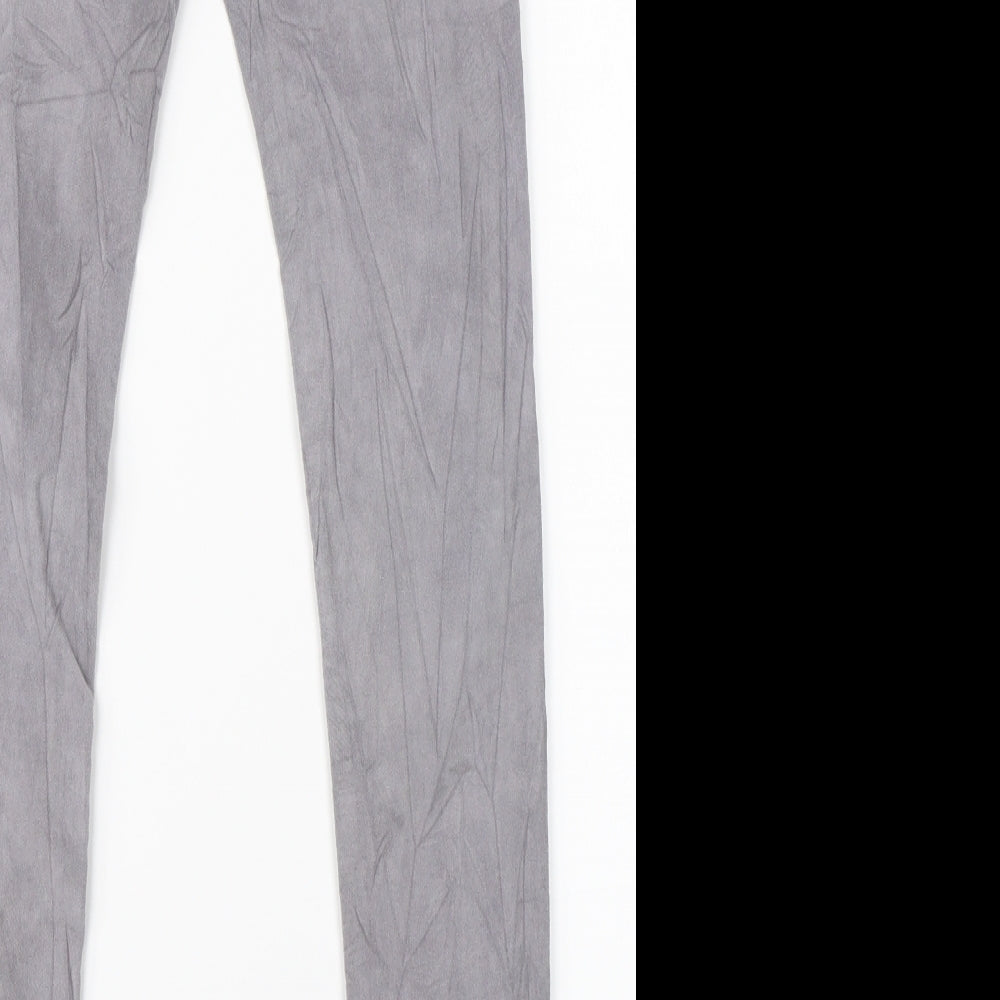 Jack Wills Mens Grey Denim Straight Jeans Size 25 in L32 in