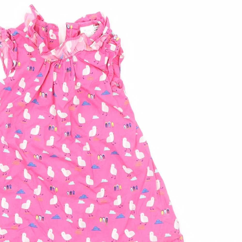 Mini Club Girls Purple T-Shirt Dress Size 3-6 Months