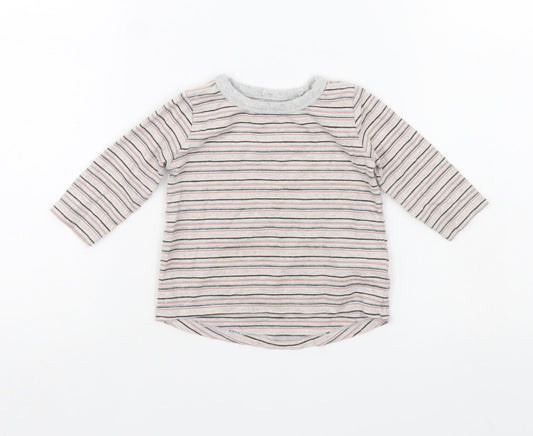 NEXT Baby Multicoloured Striped Pullover Jumper Size 3-6 Months