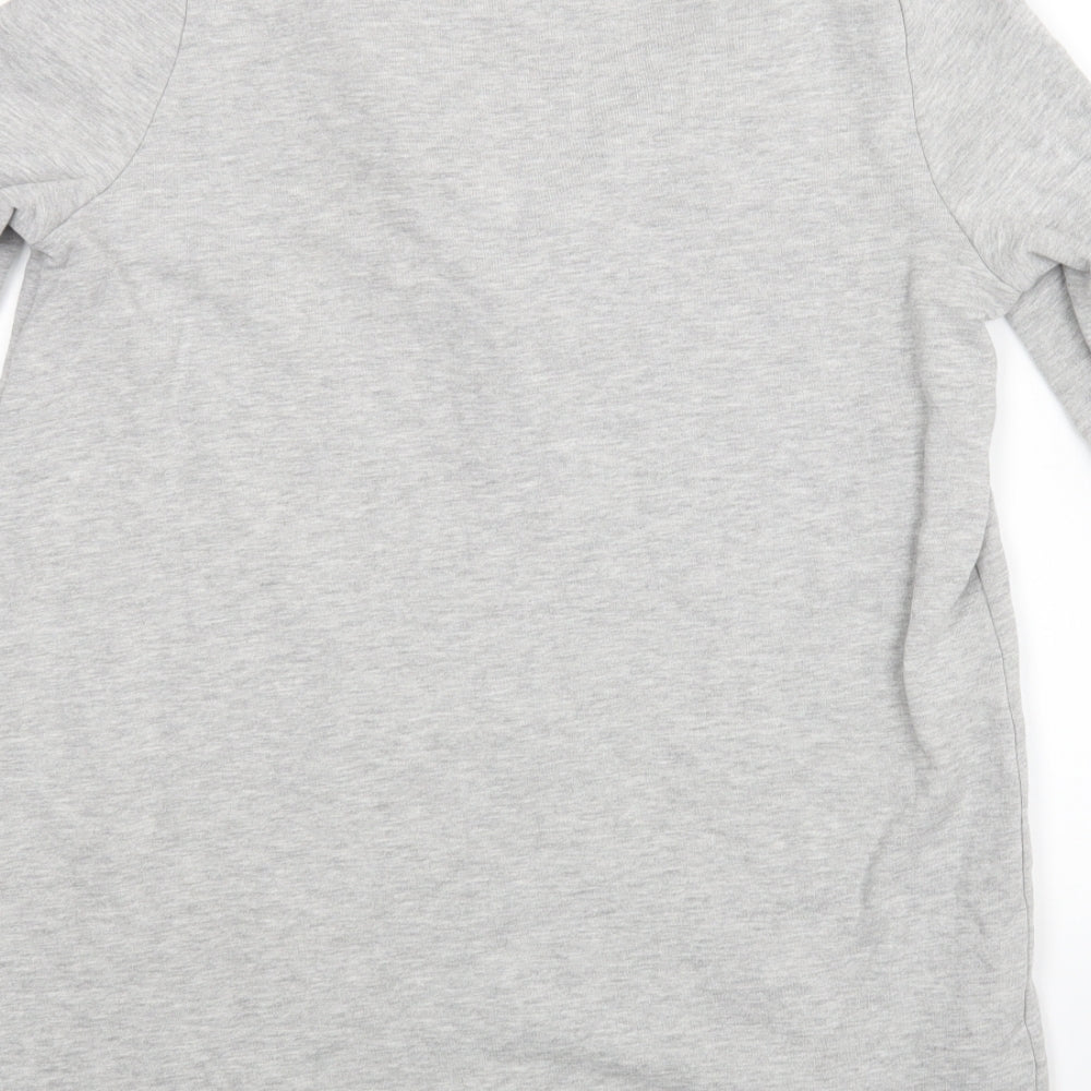 Womens UK Size S Divided Grey Pullover Jumper