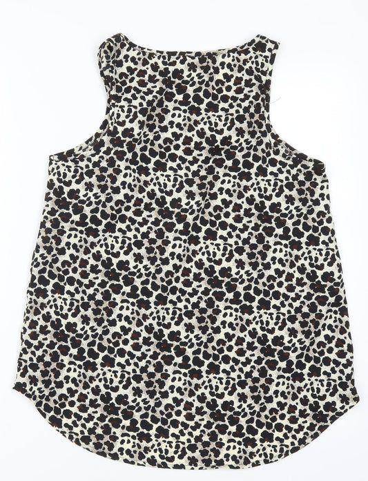 Womens UK Size 10 Atmosphere Brown Basic Tank
