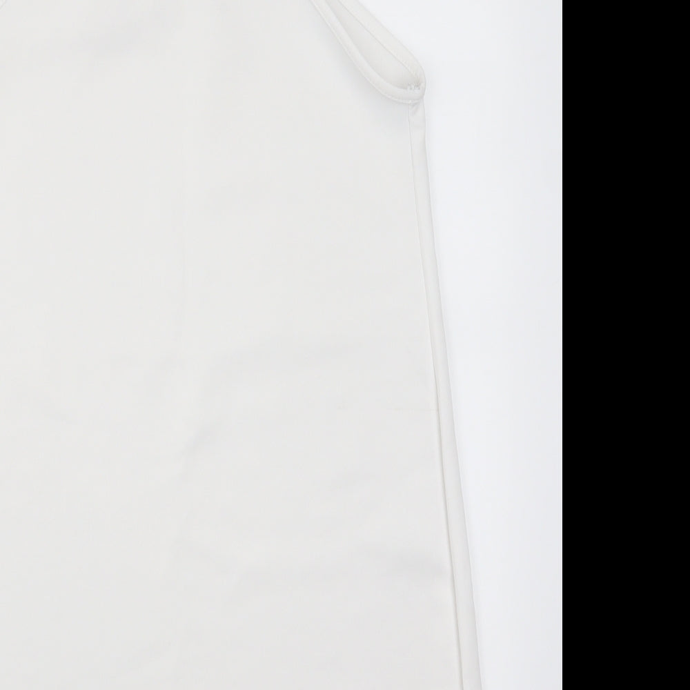 Missguided Womens White A-Line Size 12