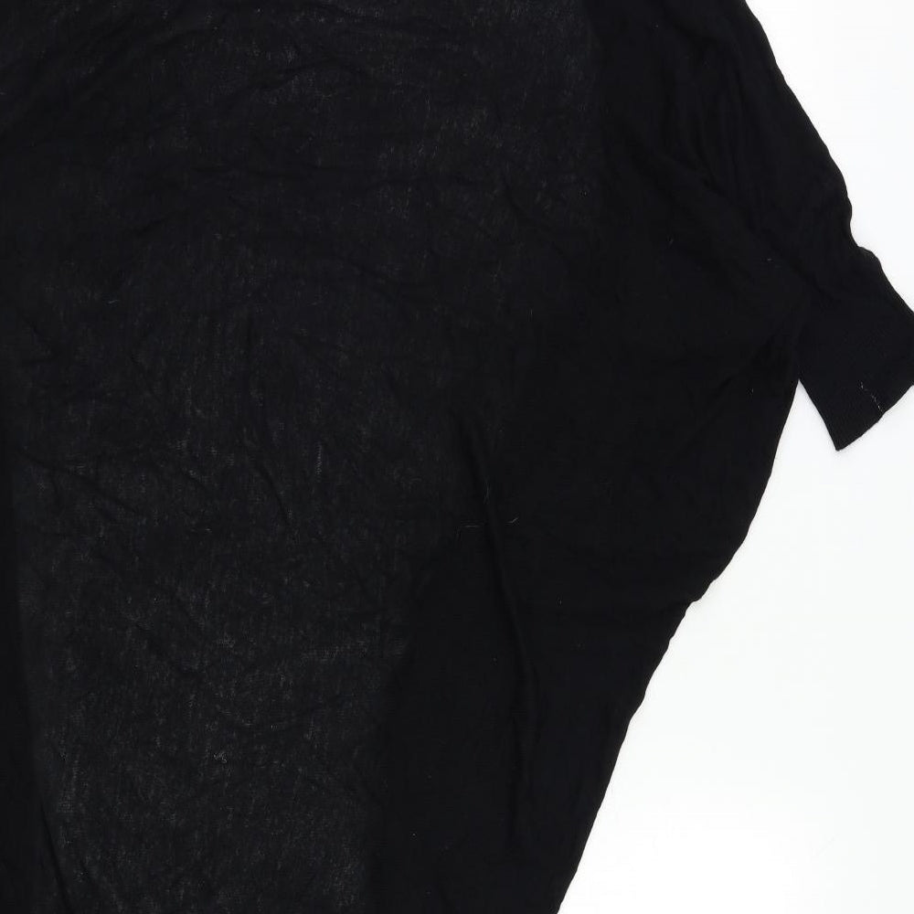 Womens UK Size S New Look Black Cardigan Jumper