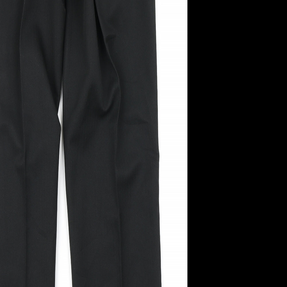 Taylor & Wright Mens Black Dress Pants Trousers Size 32 in L31 in