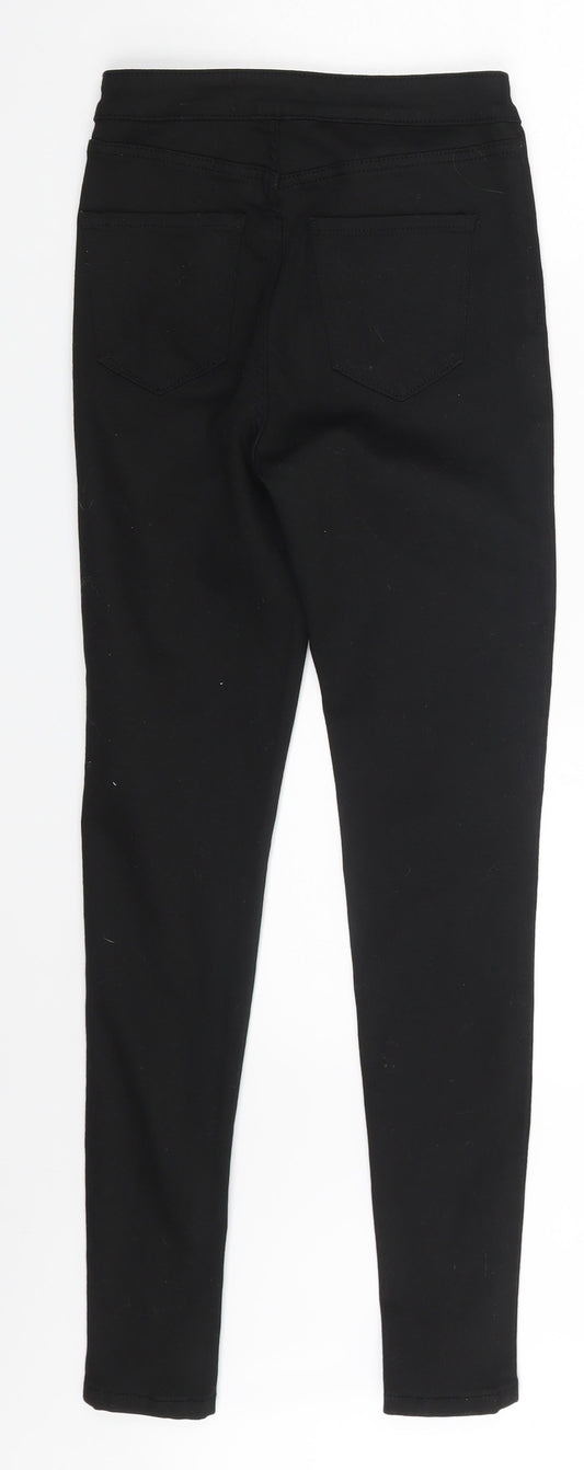 Womens UK Size 6 Denim & Co. Jegging Black Leggings