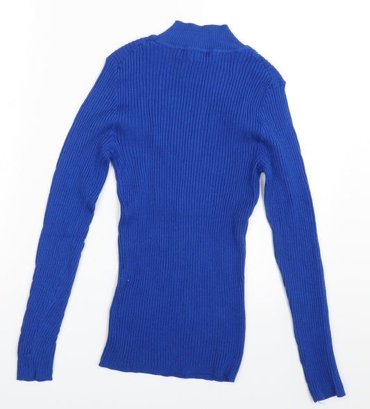 Primark Womens Blue Pullover Jumper Size 10