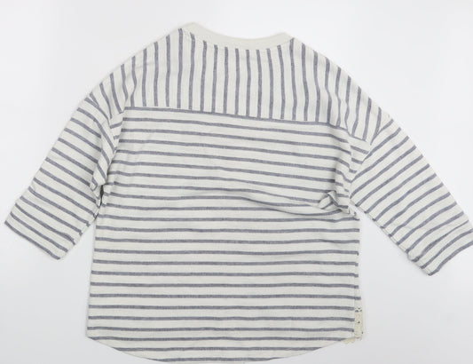 George Womens Multicoloured Striped Pullover Jumper Size 14