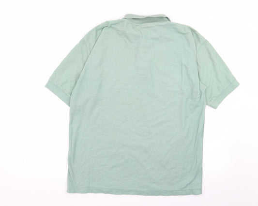 Pierre Leon Mens Green Polo Size L