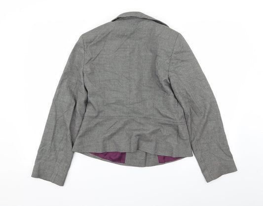 Wallis Womens Grey   Jacket Blazer Size 12