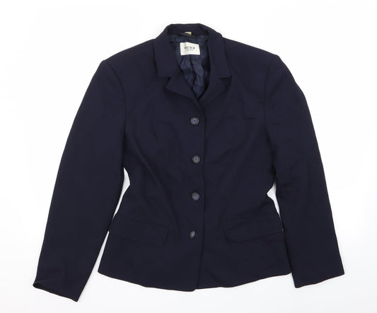 Mexx Womens Blue Jacket Blazer Size 10