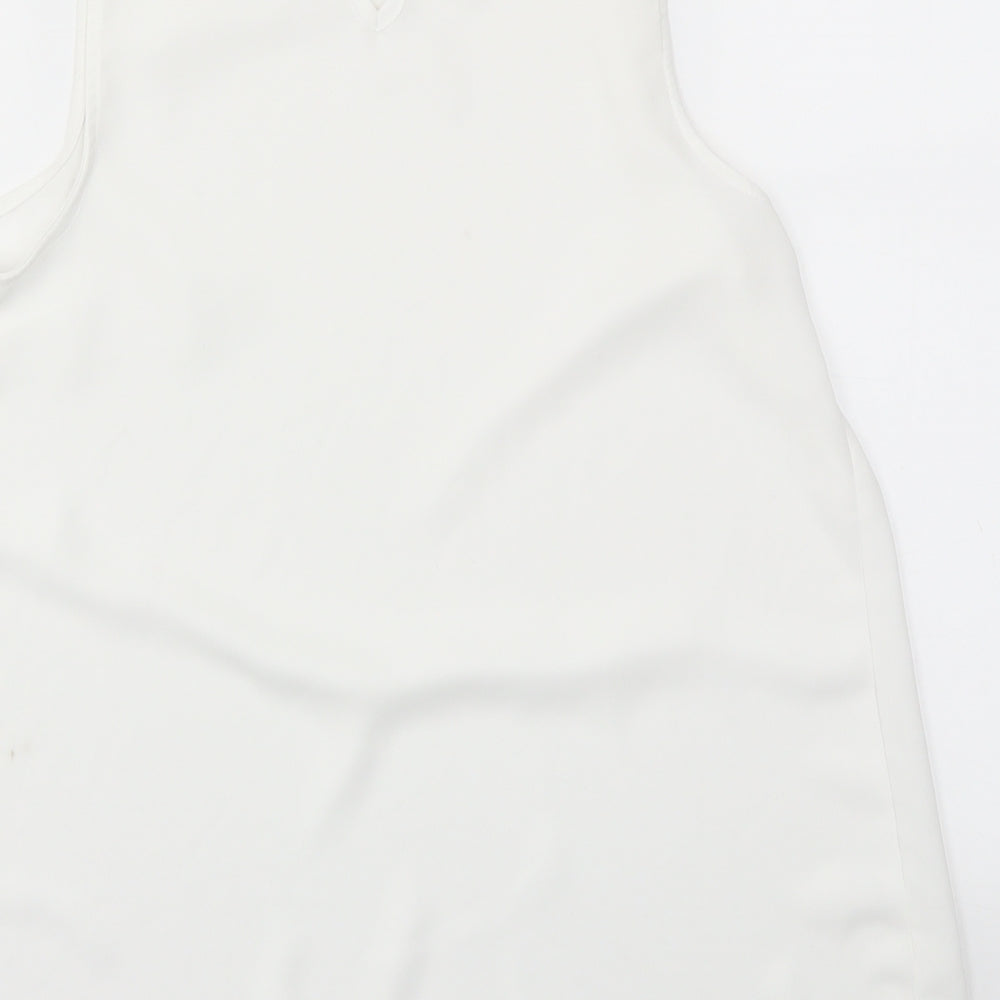 Primark Womens White Basic Blouse Size 8