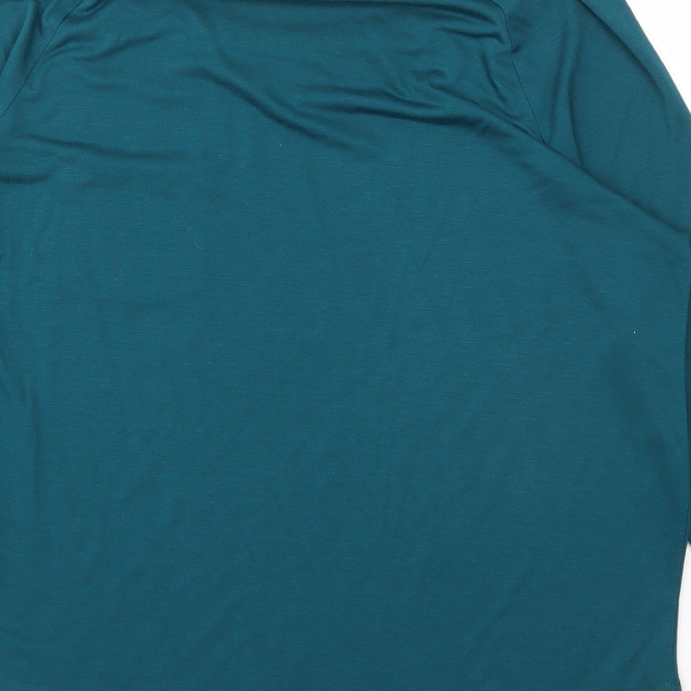 Preworn Womens Green Basic T-Shirt Size M