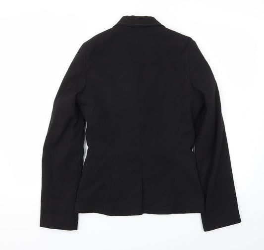 Topshop Womens Black Jacket Blazer Size 8