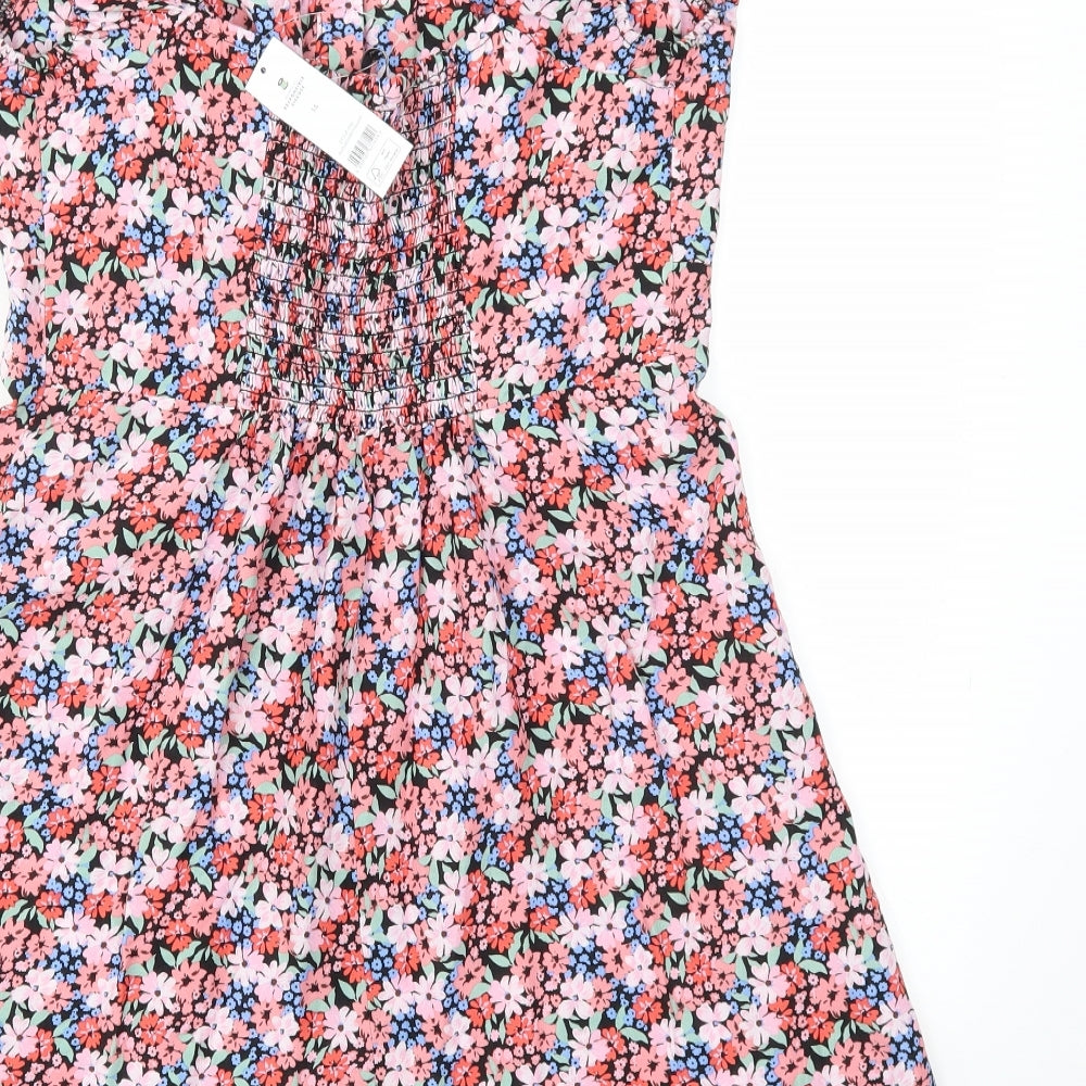 George Womens Multicoloured Floral  Playsuit One-Piece