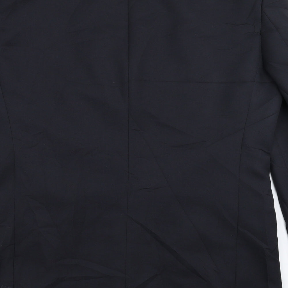 Mens UK Size 40 Marks and Spencer Regular Blue Suit Jacket