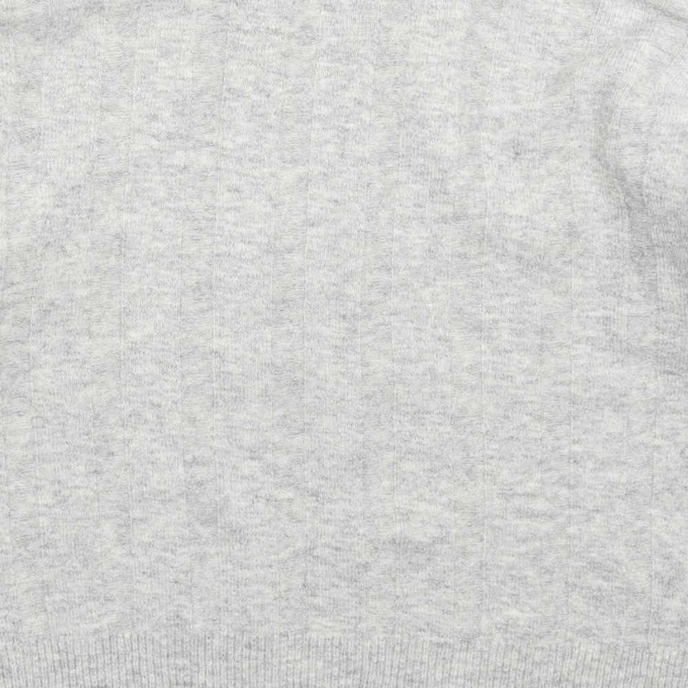 Womens UK Size 8 Marks and Spencer Grey Pullover Jumper
