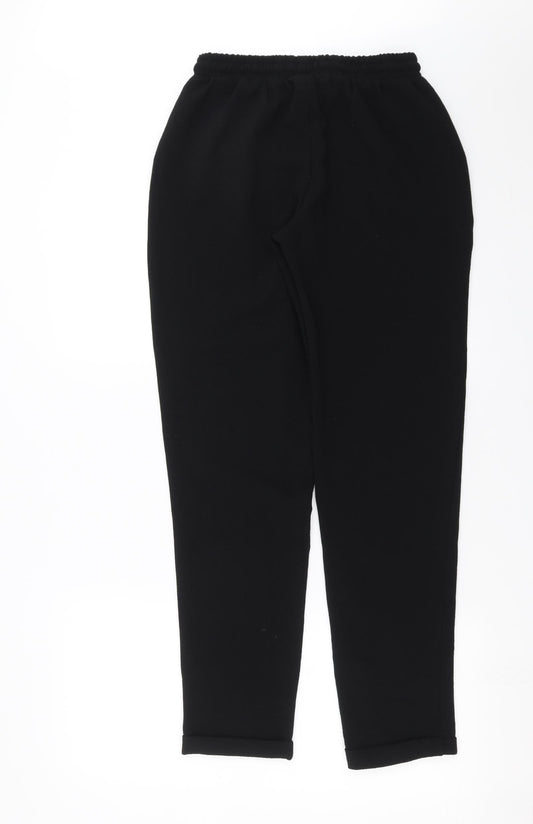 New Look Womens Black Trousers Size 6 L29 in