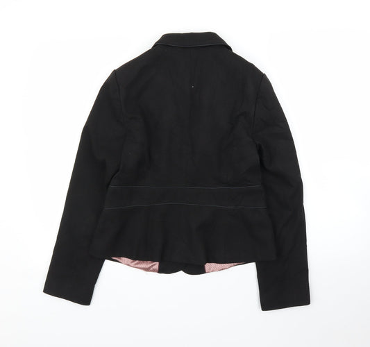 NEXT Womens Black Jacket Blazer Size 12