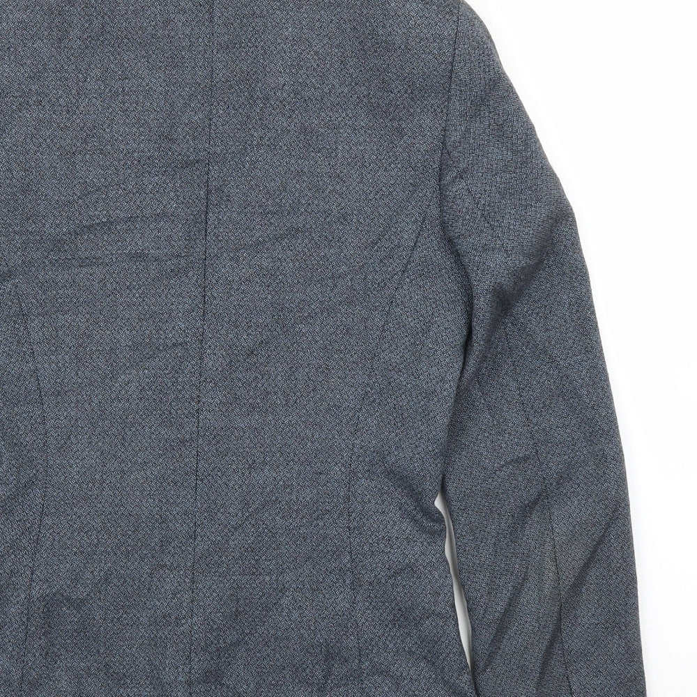 Womens UK Size 8 Kookai Regular Blue Blazer