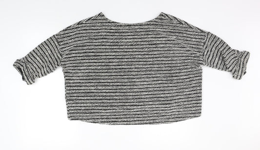 Womens UK Size M Atmosphere Grey Pullover Jumper