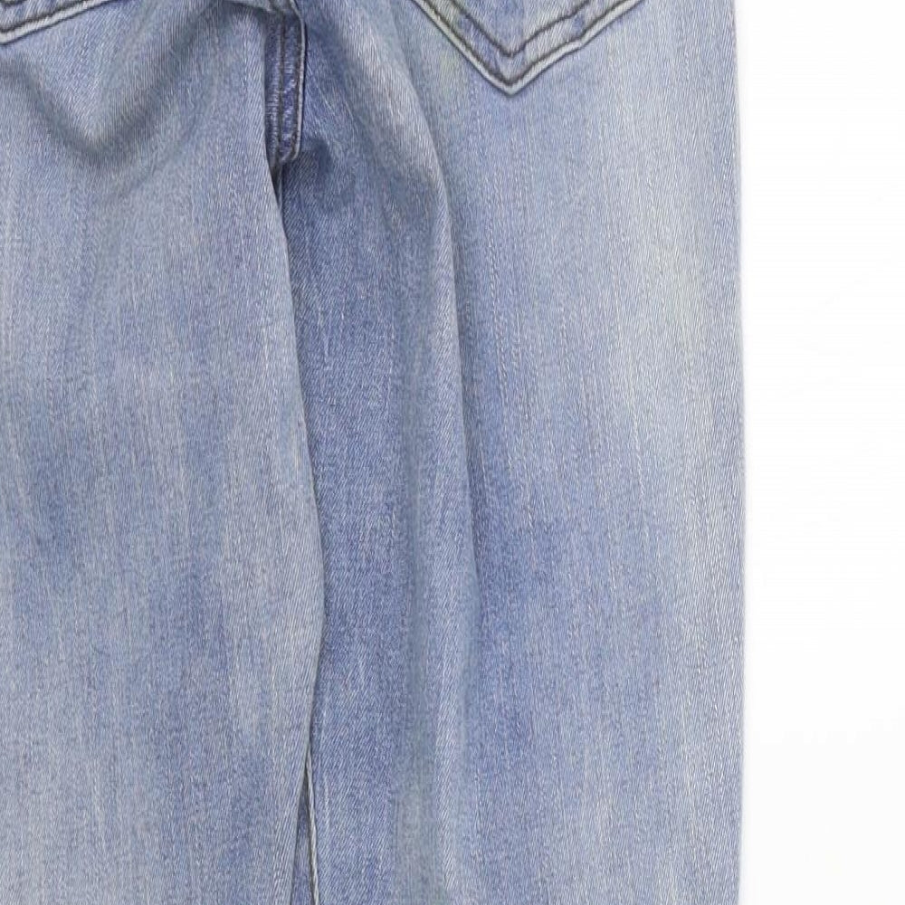 Womens UK Size 8 deniem co Regular Fit Straight Blue Jeans