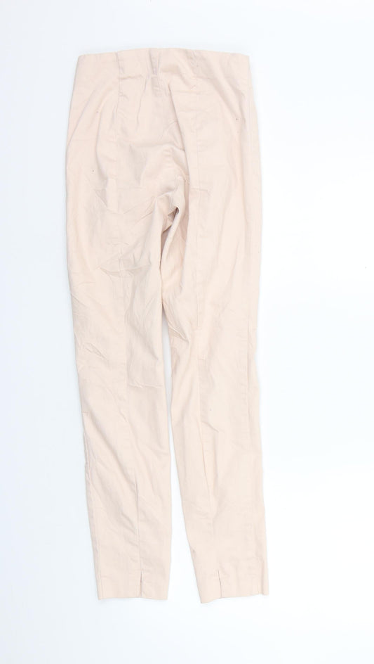 Womens UK Size 8 H&M Regular Fit Beige Trousers