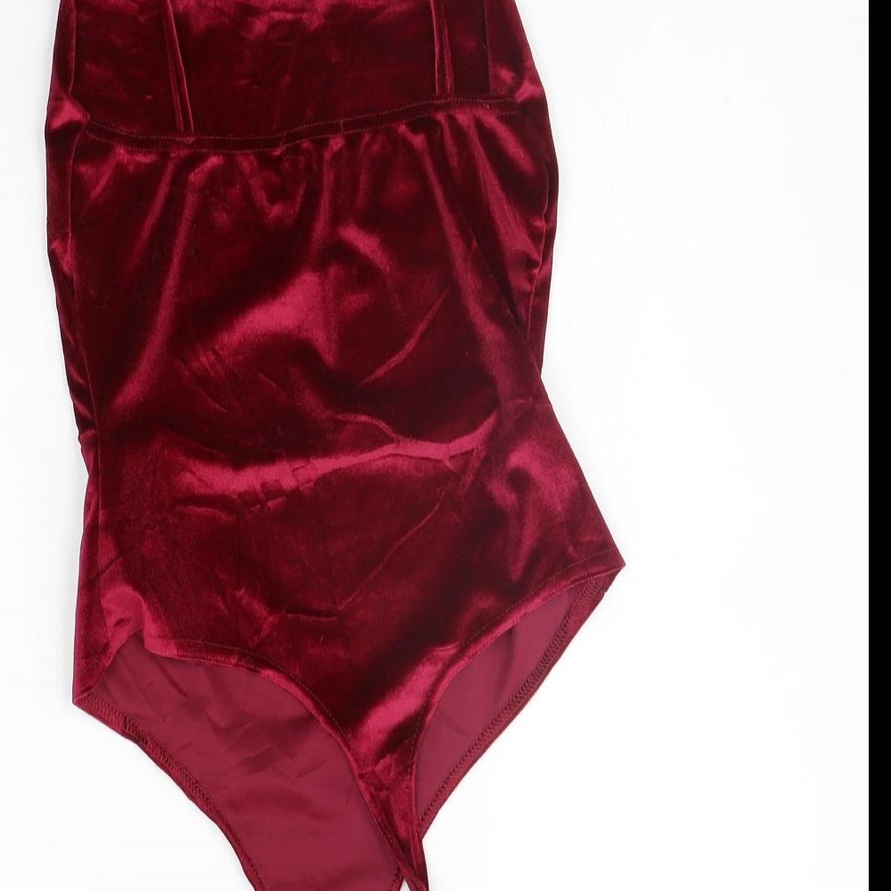 PRETTYLITTLETHING Womens Purple Jumpsuit One-Piece Size 6