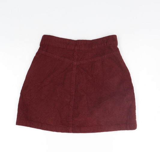 deniem co Womens Pink   A-Line Skirt Size 6