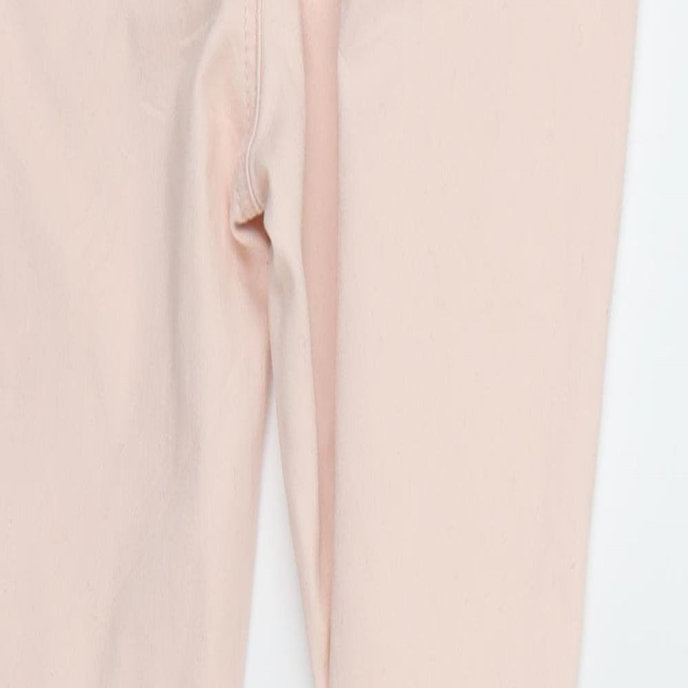Forever21 Womens Pink Denim Skinny Jeans Size 10 L28 in