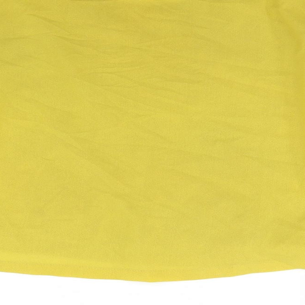Womens UK Size 6 NEXT Yellow Pullover Jumper
