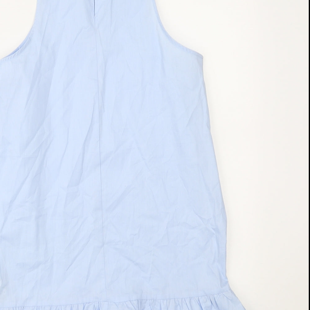 Boohoo Womens Blue Shift Size 8