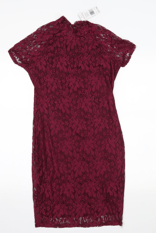 Select Womens Purple Mini Size 8