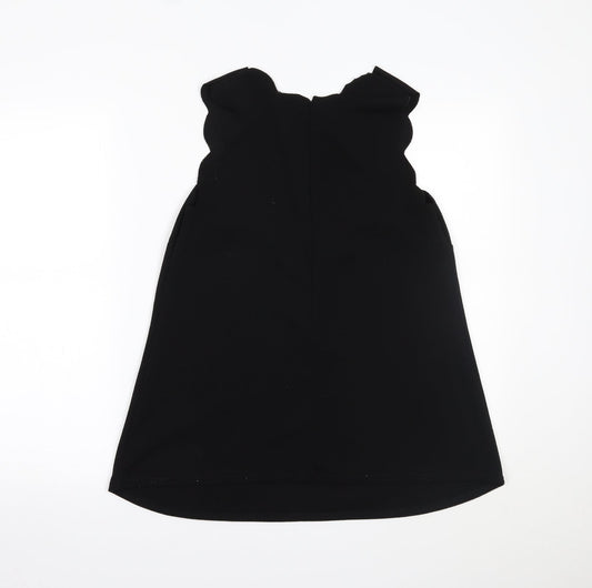 Boohoo Womens Black Mini Size 10