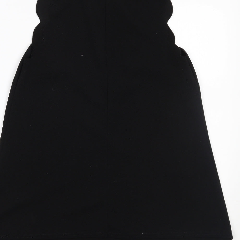 Boohoo Womens Black Mini Size 10