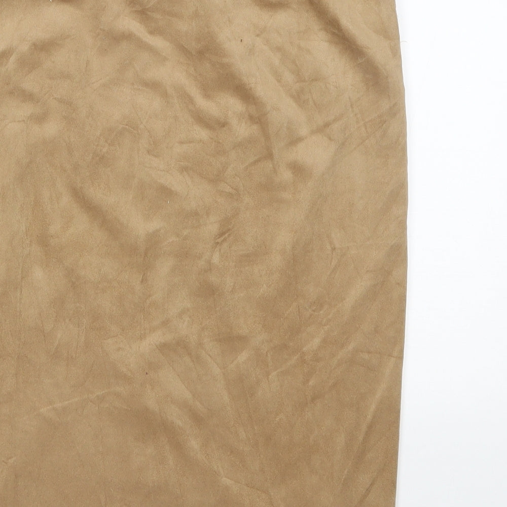 Primark Womens Beige   Straight & Pencil Skirt Size 12