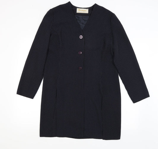 Womens UK Size 14 Roman Blue Jacket