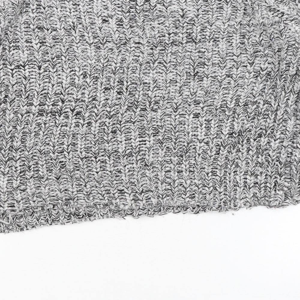 Brave Soul Womens Grey Pullover Jumper Size 14