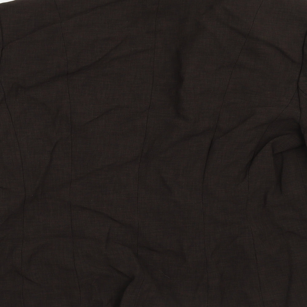 Precis Womens Brown   Jacket Blazer Size 16