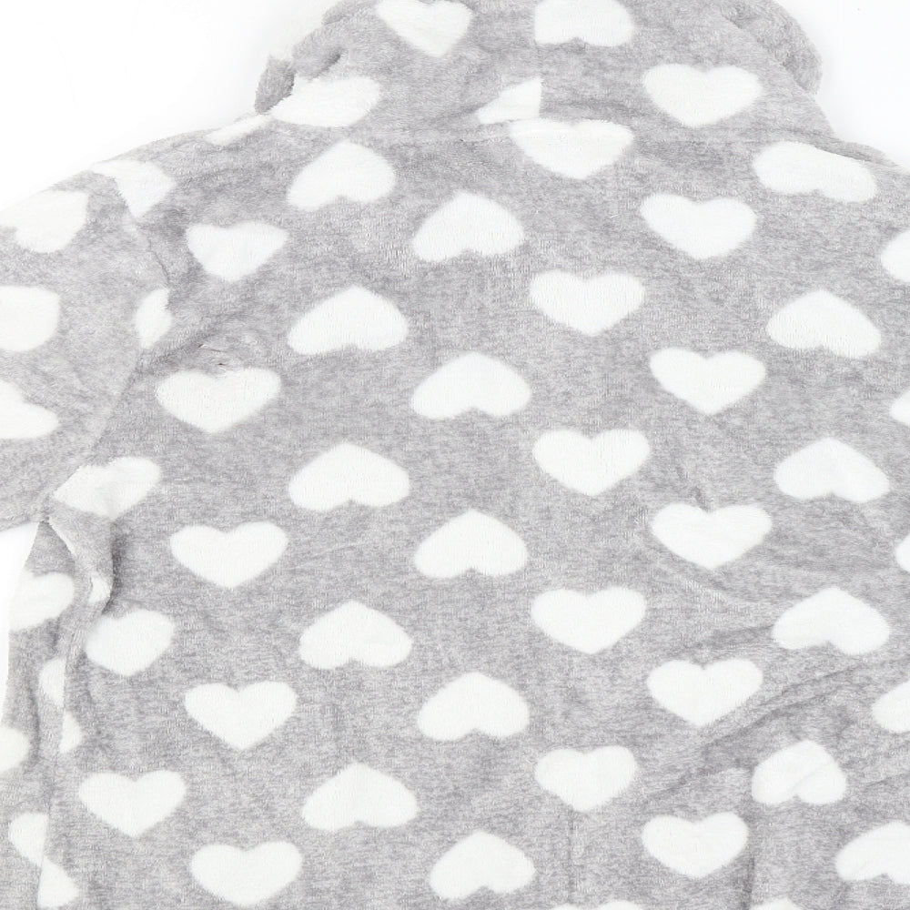 Matalan Womens Grey Solid Babydoll Dress Size S - Hearts
