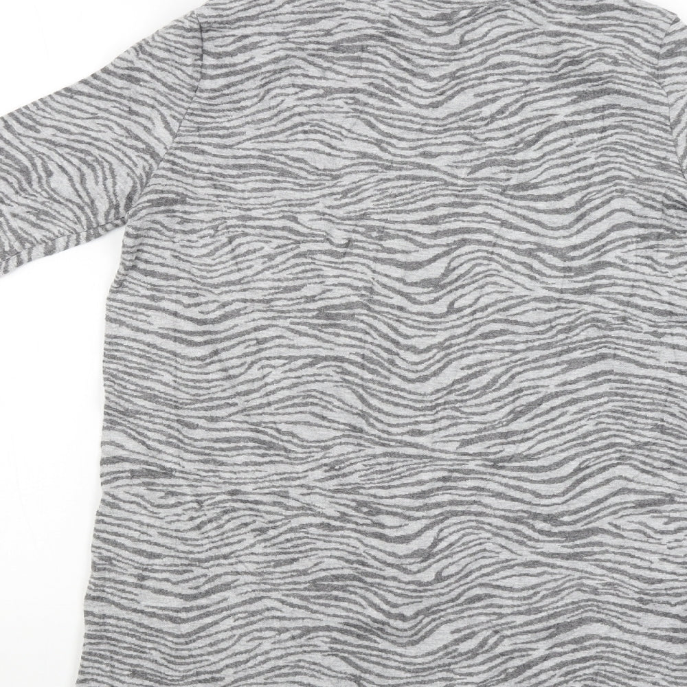 Womens UK Size S M&S Grey Pullover Jumper