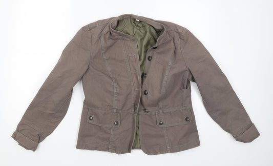 Womens UK Size 14 M&Co Grey Jacket