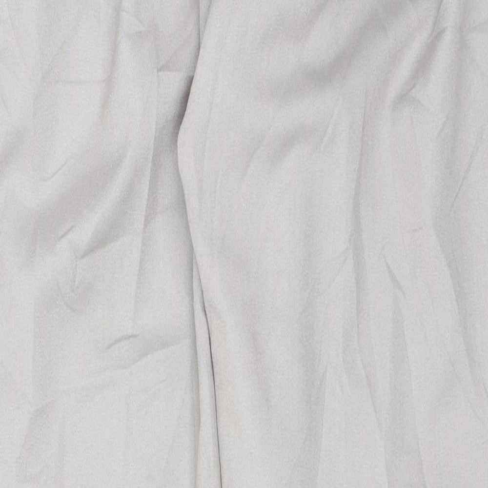 New Look Womens Grey Trousers Size 10 L26 in